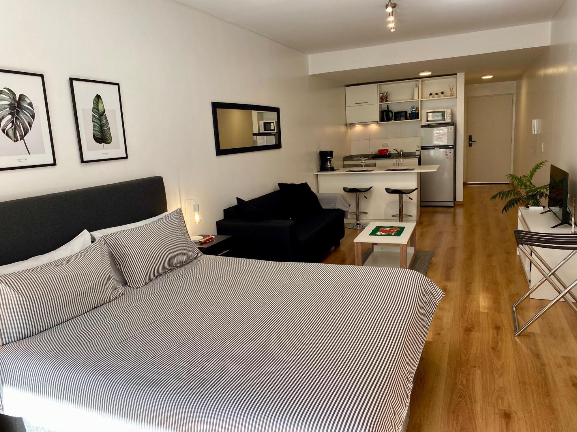 Apartamento Centrico Y Moderno Con Balcon, Piscina, Gimnasio Y Laundry Buenos Aires Exterior photo