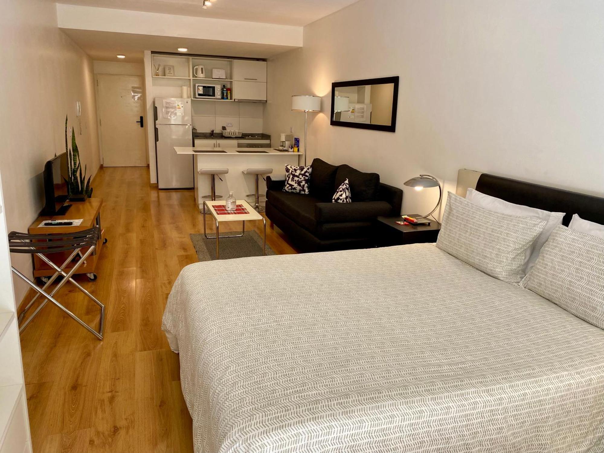 Apartamento Centrico Y Moderno Con Balcon, Piscina, Gimnasio Y Laundry Buenos Aires Exterior photo